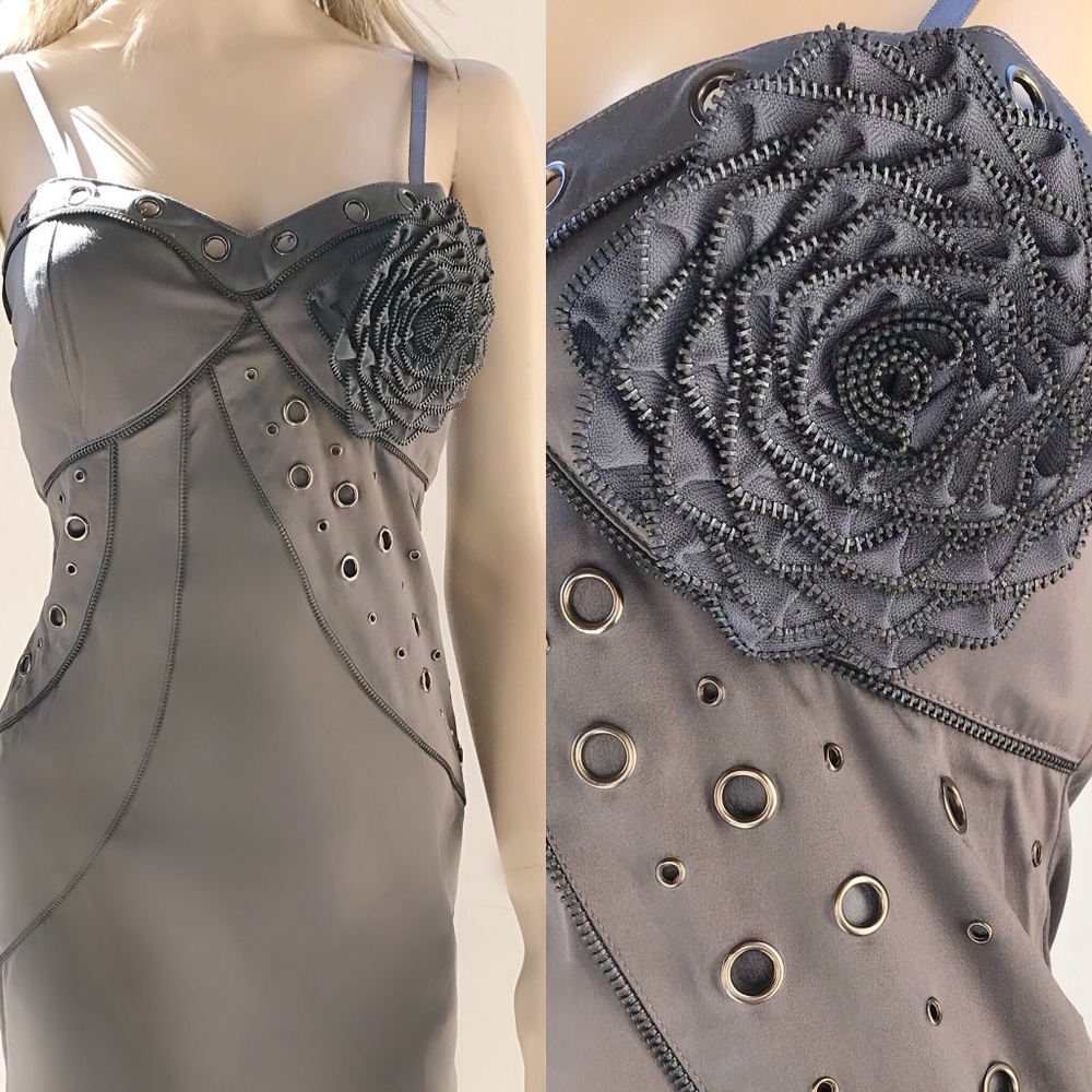 Gray Statement Dress Size S